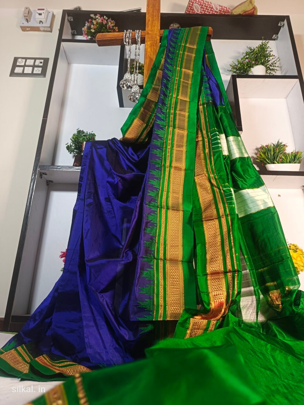 Pure Silk Ilkal Handloom Saree