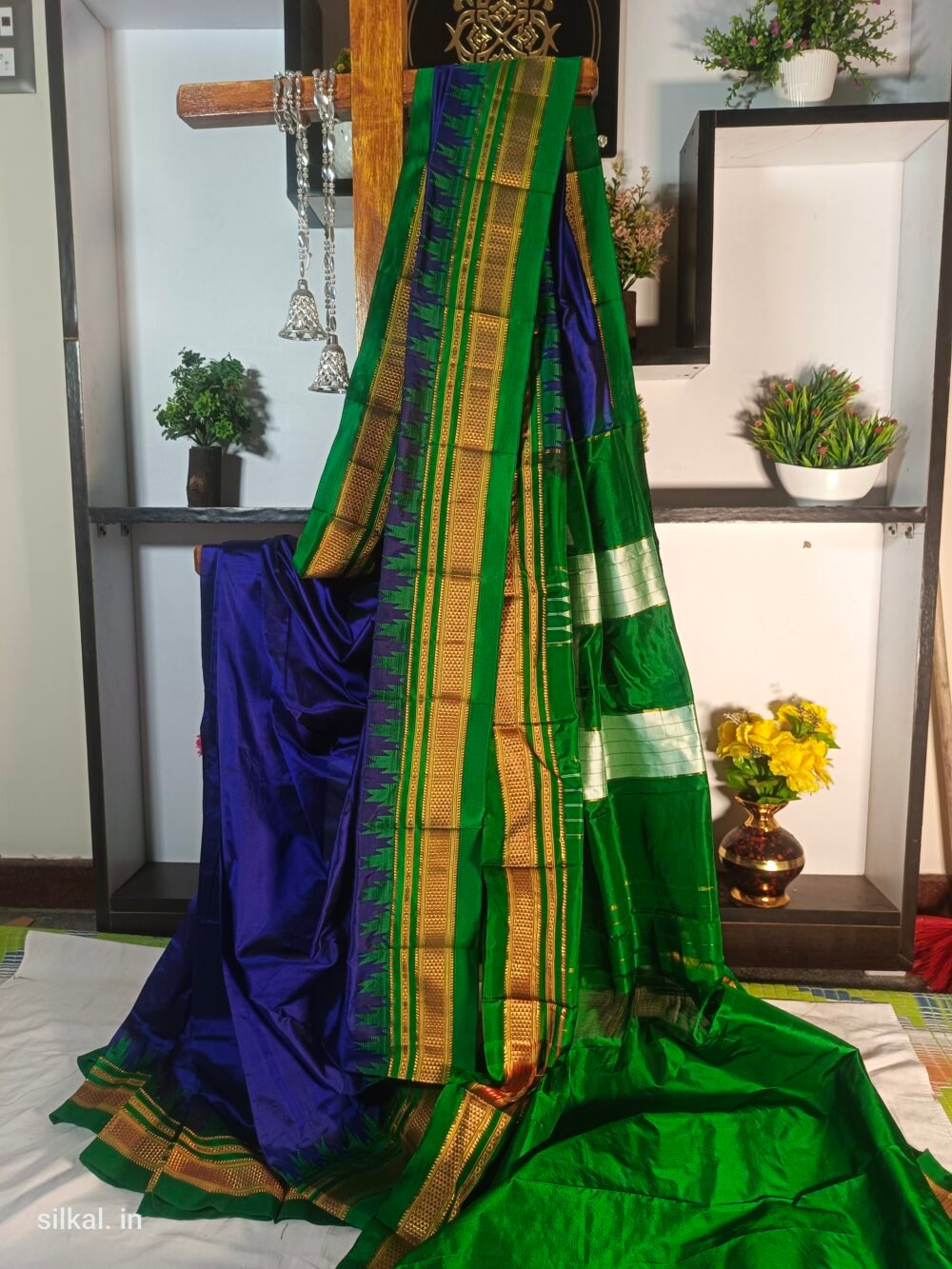 Pure Silk Ilkal Handloom Saree